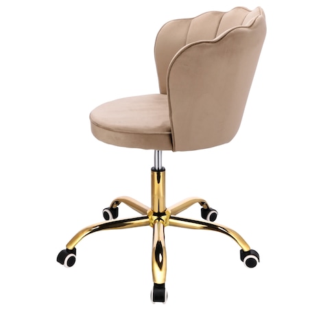 Fotel biurowy NULA obrotowy beżowy
