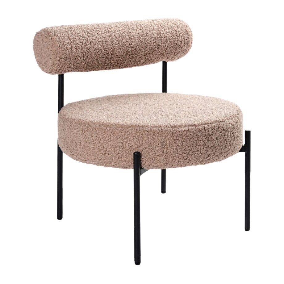 Fotel ALPHA Boucle Beżowoszary