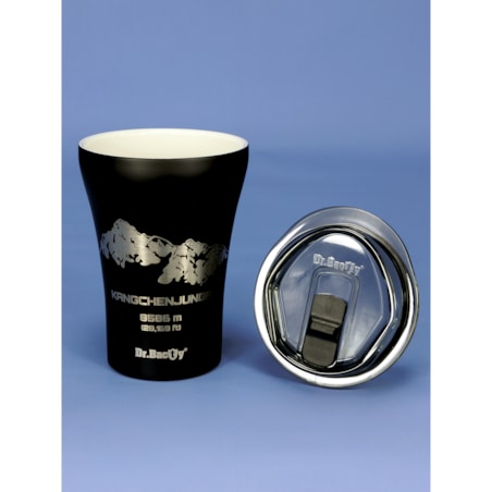 Kubek termiczny do kawy Dr.Bacty Apollo - 227 ml - Kangchenjunga - czarny