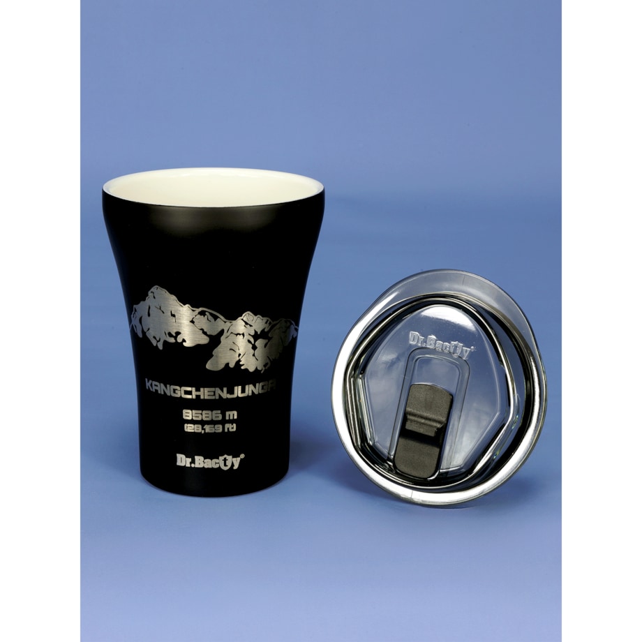 Kubek termiczny do kawy Dr.Bacty Apollo - 227 ml - Kangchenjunga - czarny