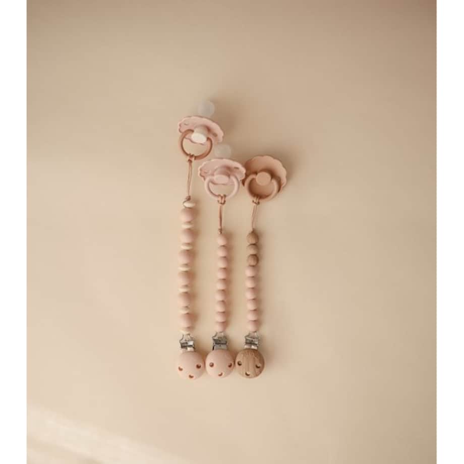Mushie Zawieszka do Smoczka Luna Blush