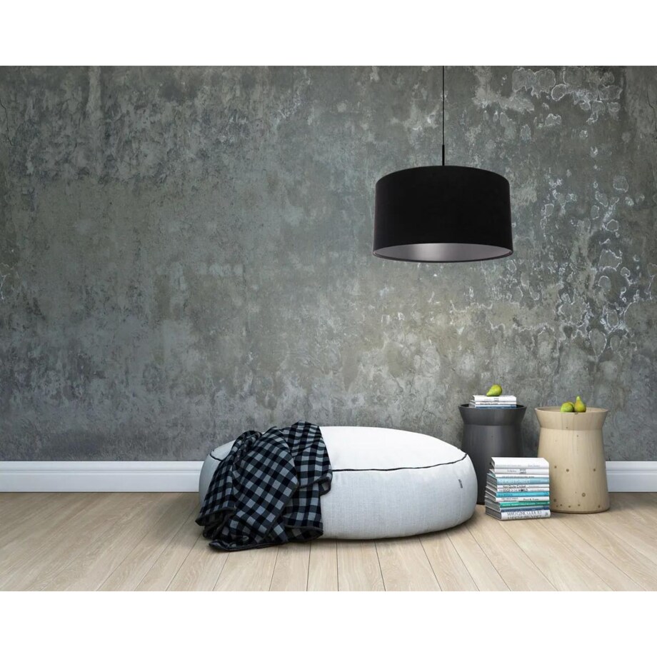 Lampa wisząca HOME 40 czarna/srebrna