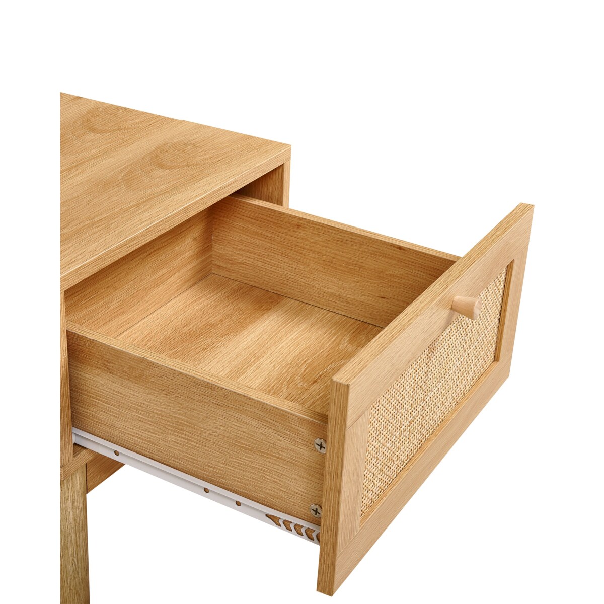 Szafka nocna 1 szuflada Jasne drewno NIVO