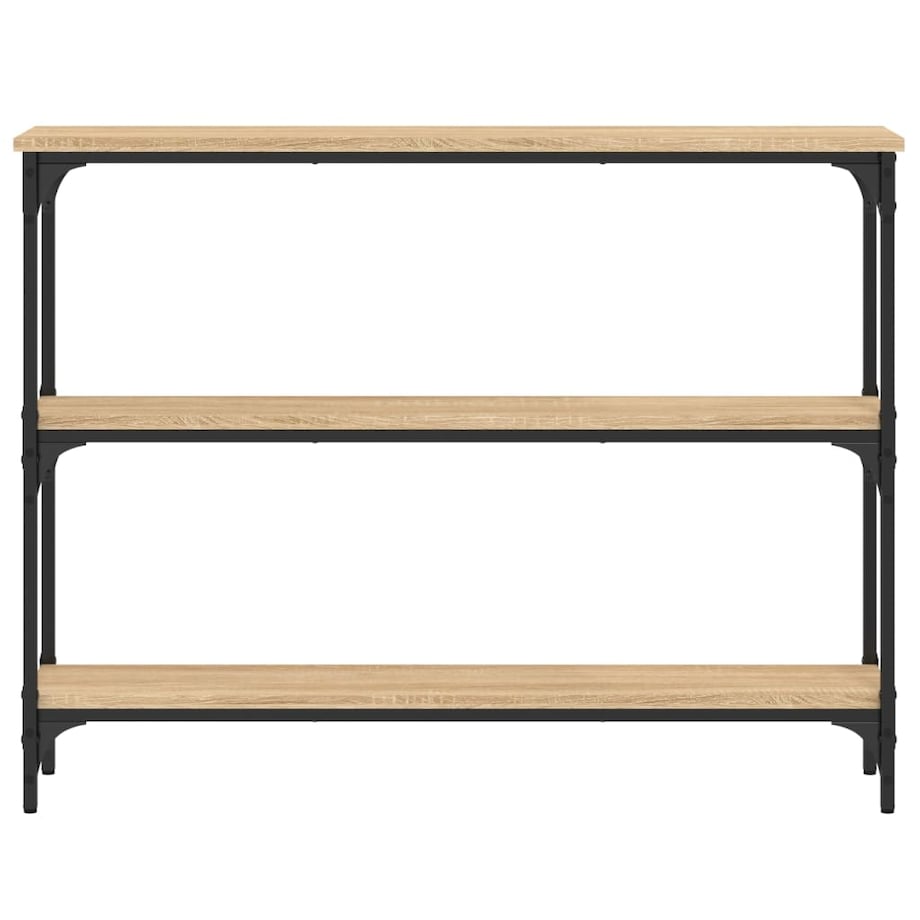 vidaXL Stolik konsolowy, dąb sonoma, 100x22,5x75 cm