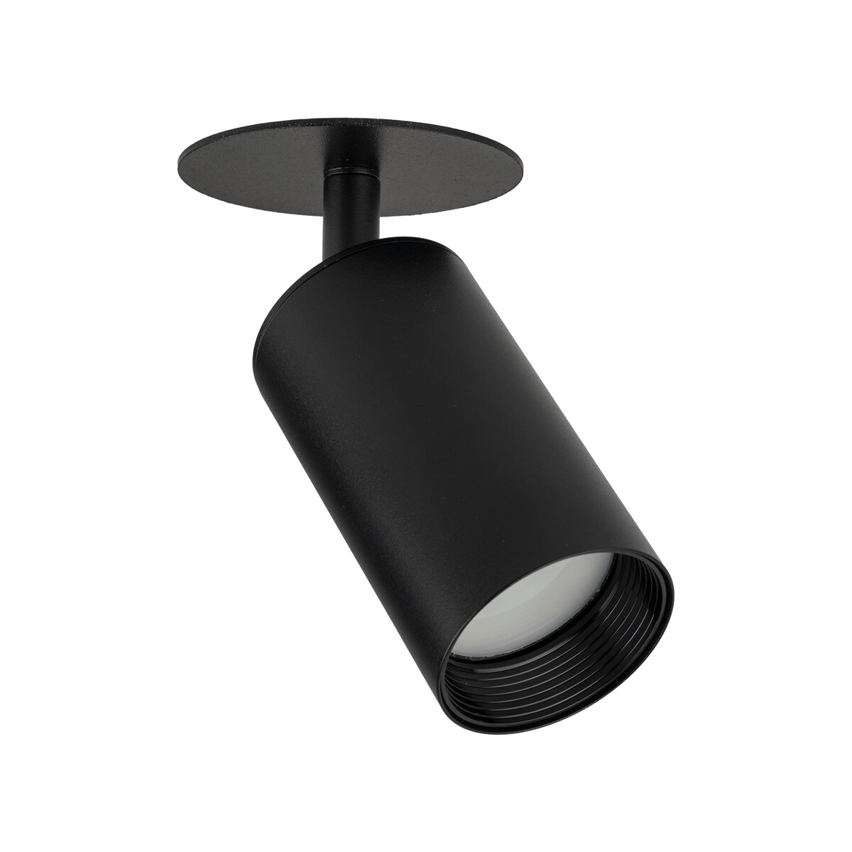 Lampa reflektor spot podtynkowy TK Lighting AMIS BLACK 10806 GU10 czarno-złota regulowana wpuszczana sufitowa