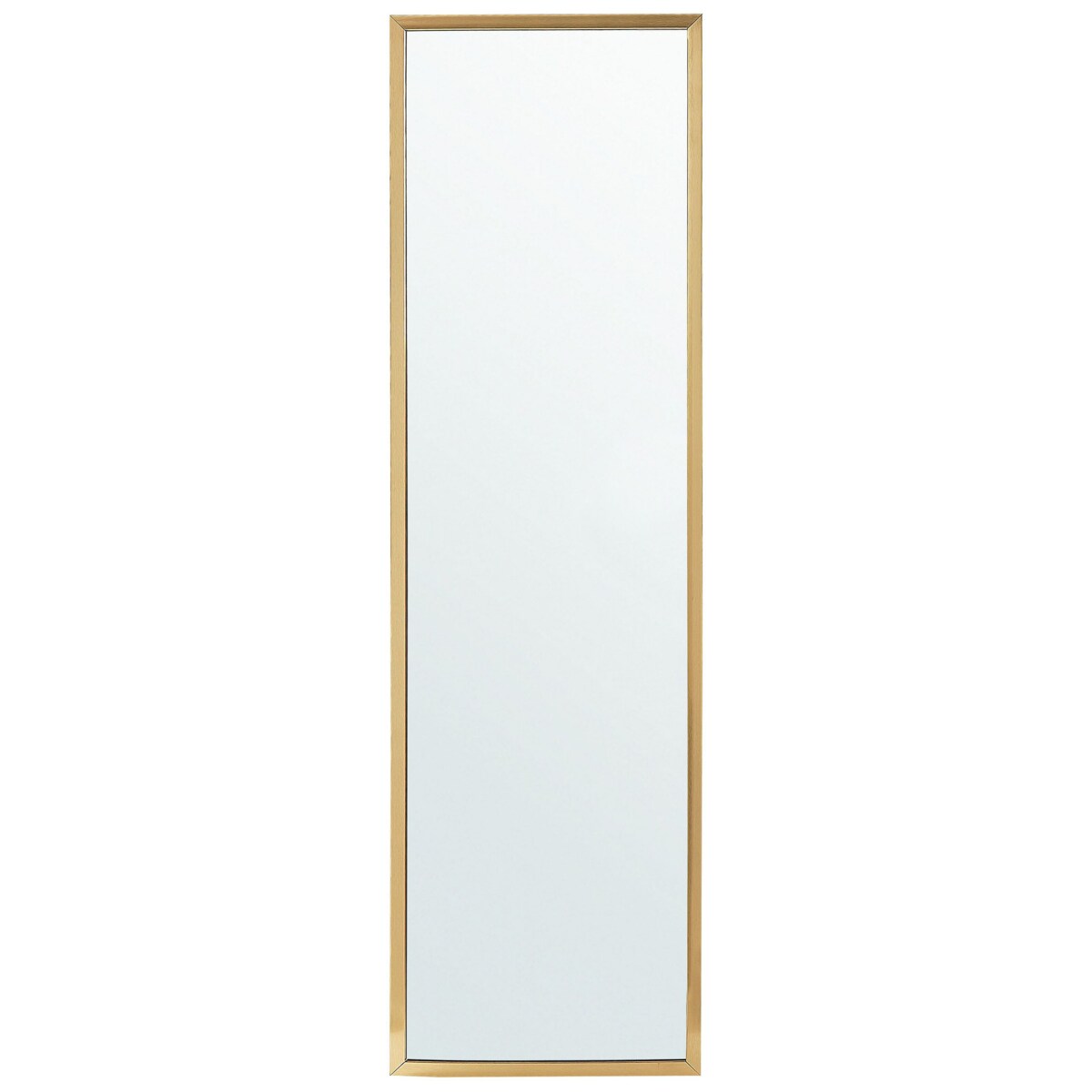 Lustro stojące 40 x 140 cm złote TORCY