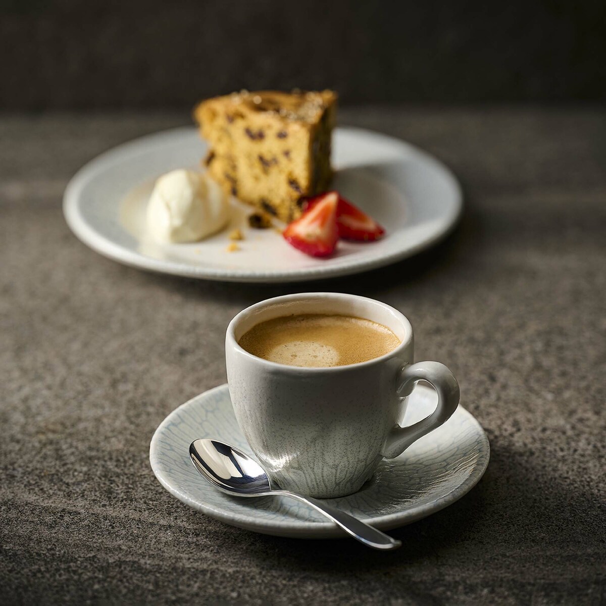 Filiżanka do cappuccino Delta Grey, 340ml