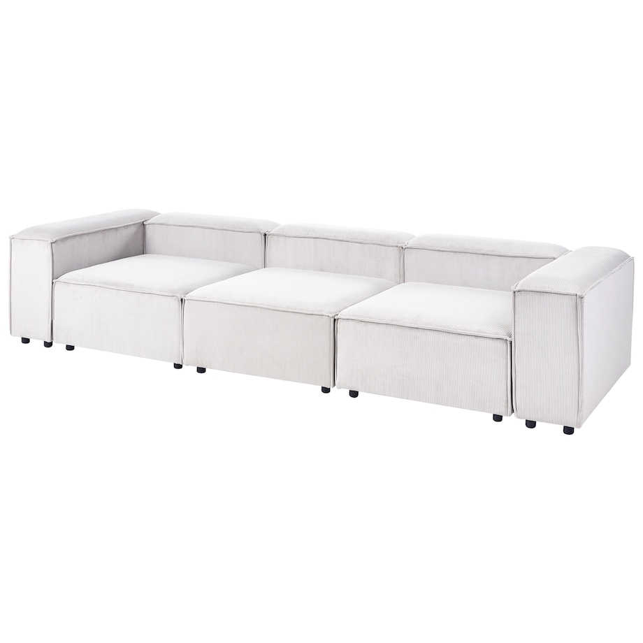 Sofa modułowa dla 3 osób ARDAL Złamana biel Sztruks