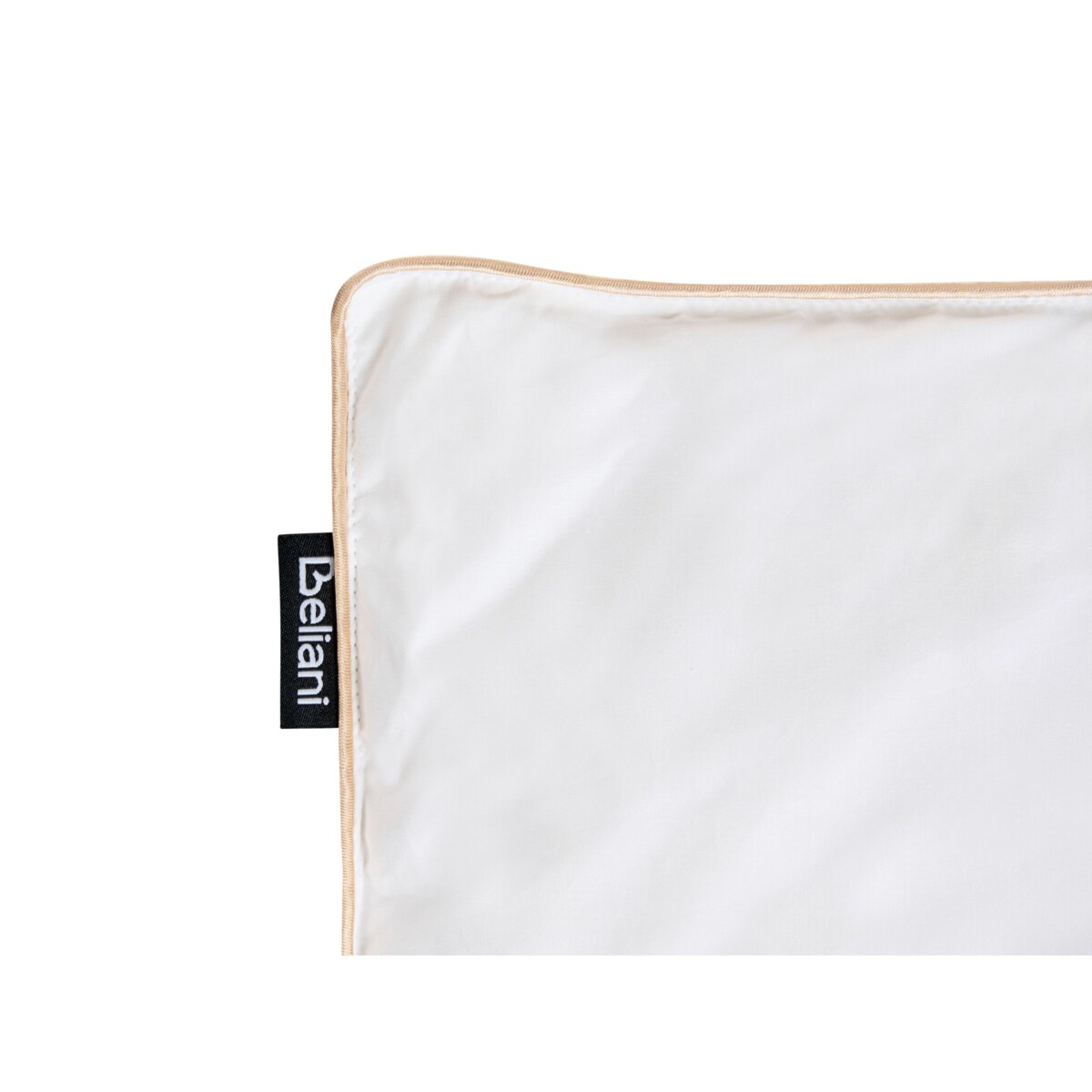 Poduszka trzykomorowa ETNA Niska Kacze pióra i puch 40 x 80 cm Biały