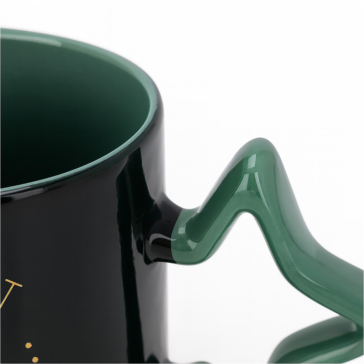 Kubek Z Uchem Świąteczny 380 Ml Porcelanowy Zimowy Świąteczny