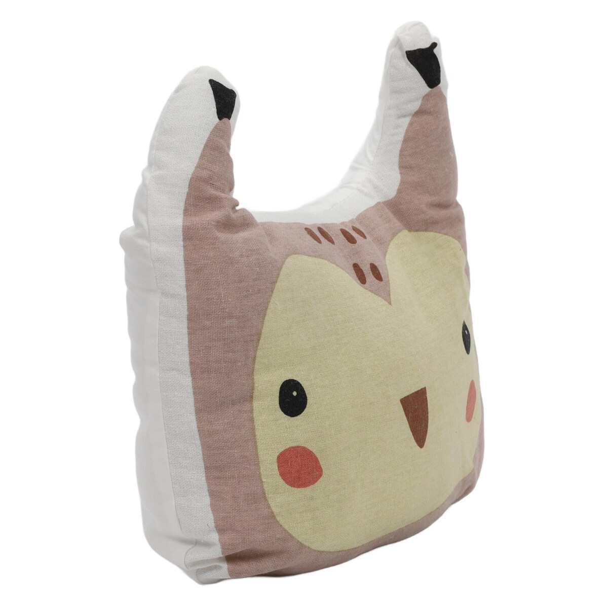 Poduszka dziecięca zwierzę z uszami, bawełna, 35 x 40 cm