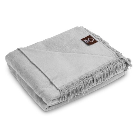 Koc T Bawełniany/B556/150x200 j.popiel