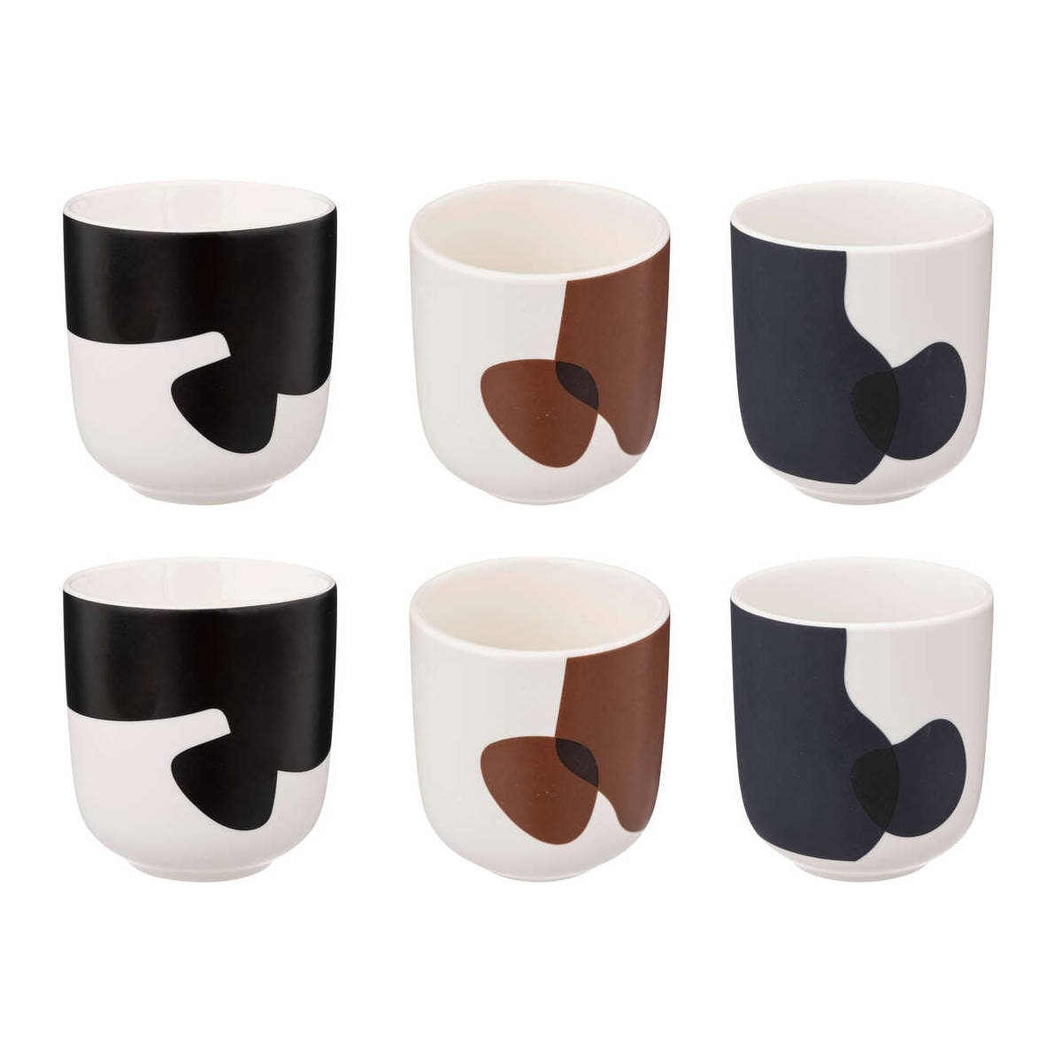 Kubki na espresso OLME, porcelanowe, 100 ml