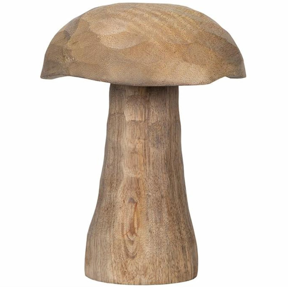 FIGURKA GRZYB 15cm DREWNIANA NA JESIEŃ HALLOWEEN SZAFKĘ BOHO SKANDYNAWSKA
