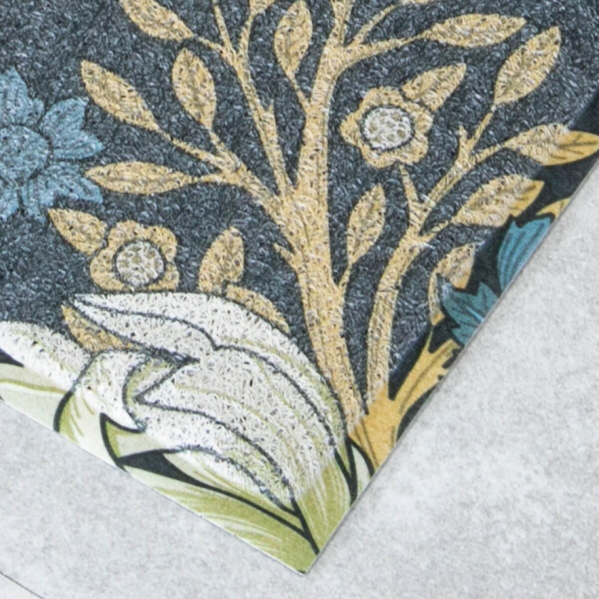 Wycieraczka z wzorem Niebieska William Morris (70 x 40 cm)