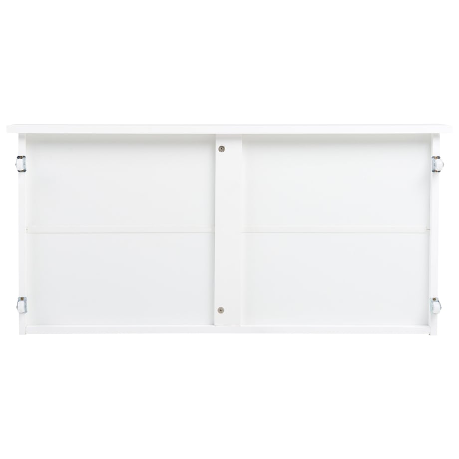 Zestaw 2 szuflad pod łóżko Drewno sosnowe CRONAT Biały