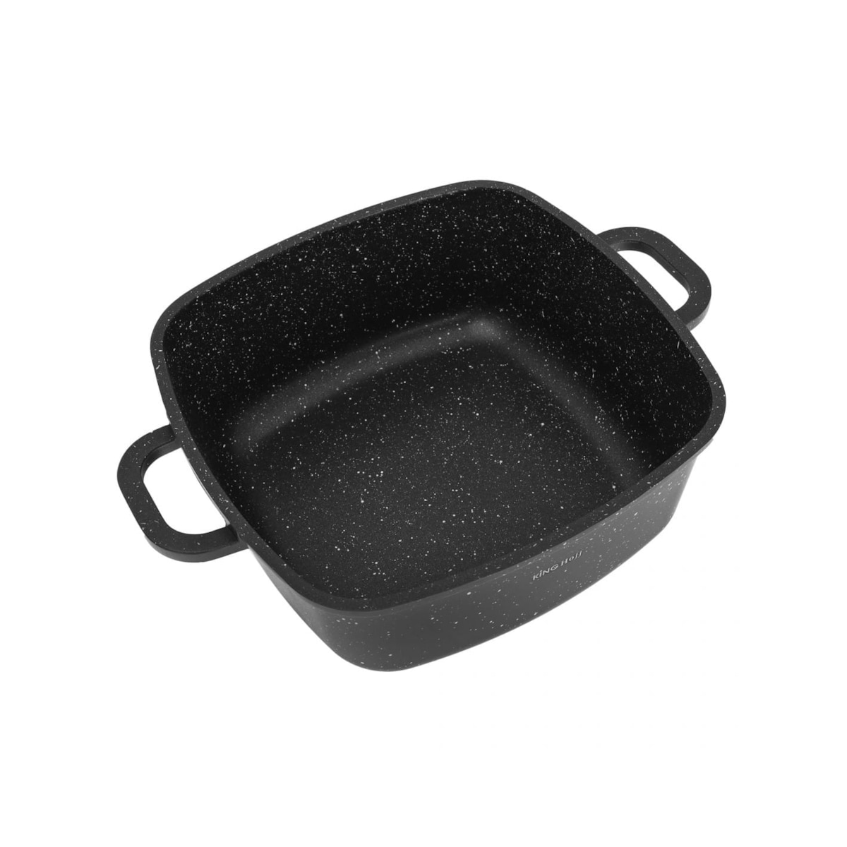 Zestaw 3 garnków kwadratowych 2,8/4,4/6.5L garnki na indukcję komplet KINGHOFF