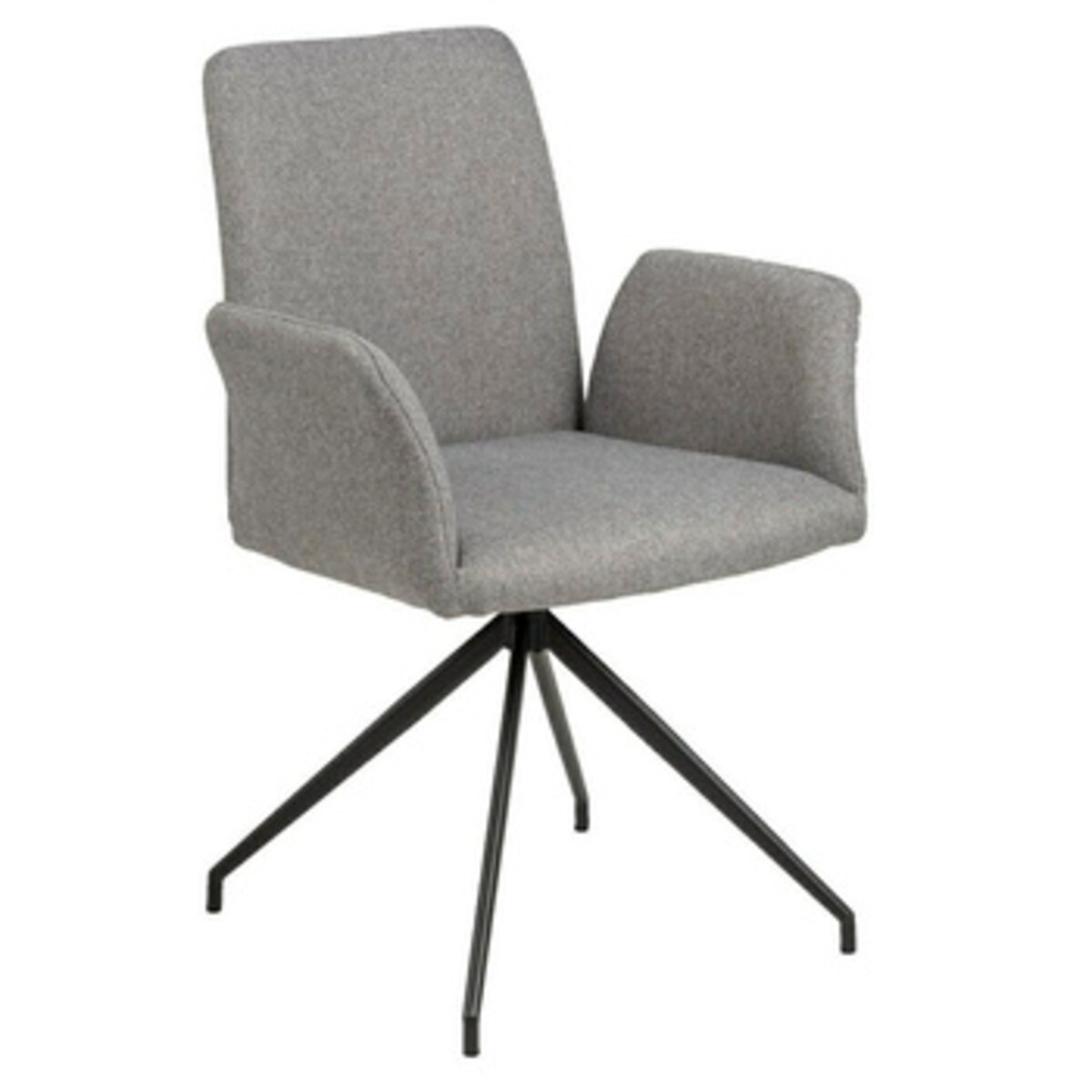 Krzesło Naya dark grey tapicerowane