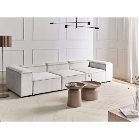Sofa modułowa dla 3 osób ARDAL Złamana biel Sztruks
