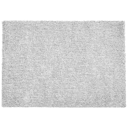 Dywan shaggy 160 x 230 cm szary melanż DEMRE