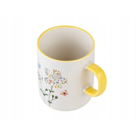 KUBEK CERAMICZNY 2x 390 ml łąka kwiaty wielkanoc na kawę herbatę napoje