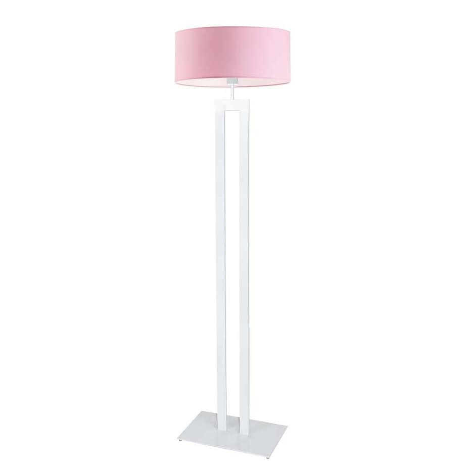 Lampa stojąca podłogowa z abażurem walec MONO