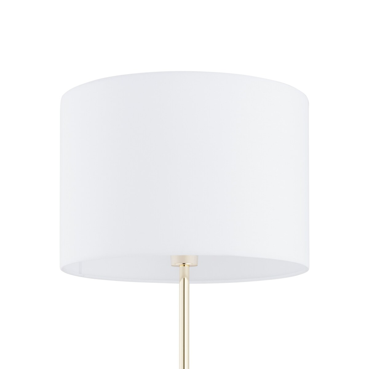Lampa podłogowa TK Lighting UMBERTO WHITE GOLD 16033 biała złota E27 155 cm