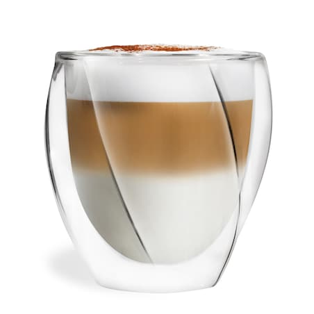 Zestaw 2 szklanek z podwójną ścianką Cristallo 250 ml 25486