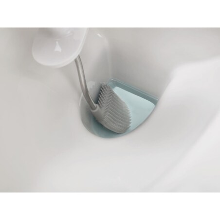 Szczotka do toalety z przestrzenią na detergent szara Flex,  13 x 14.9 x 45.7 cm, Joseph Joseph