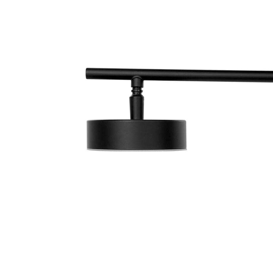 Lampa wisząca 4-punktowa LED metalowa czarna FOYLE