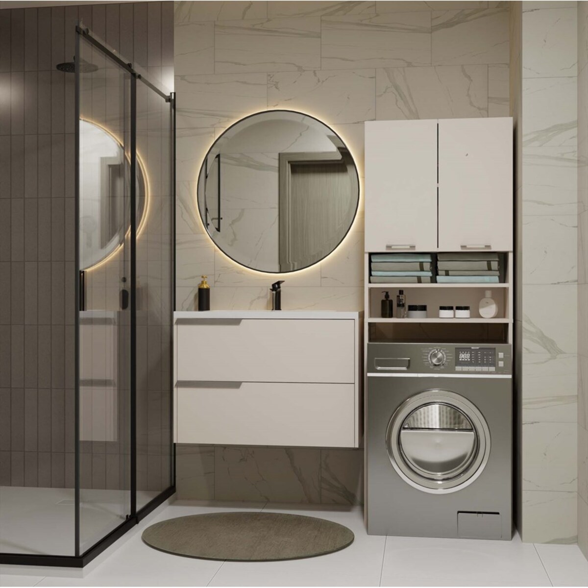 Szafka na pralkę Pola DK KASZMIR