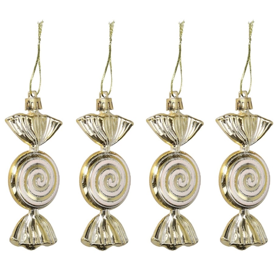 Bombki Plastikowe Na Choinkę Stroik 4Szt Bombki Choinkowe