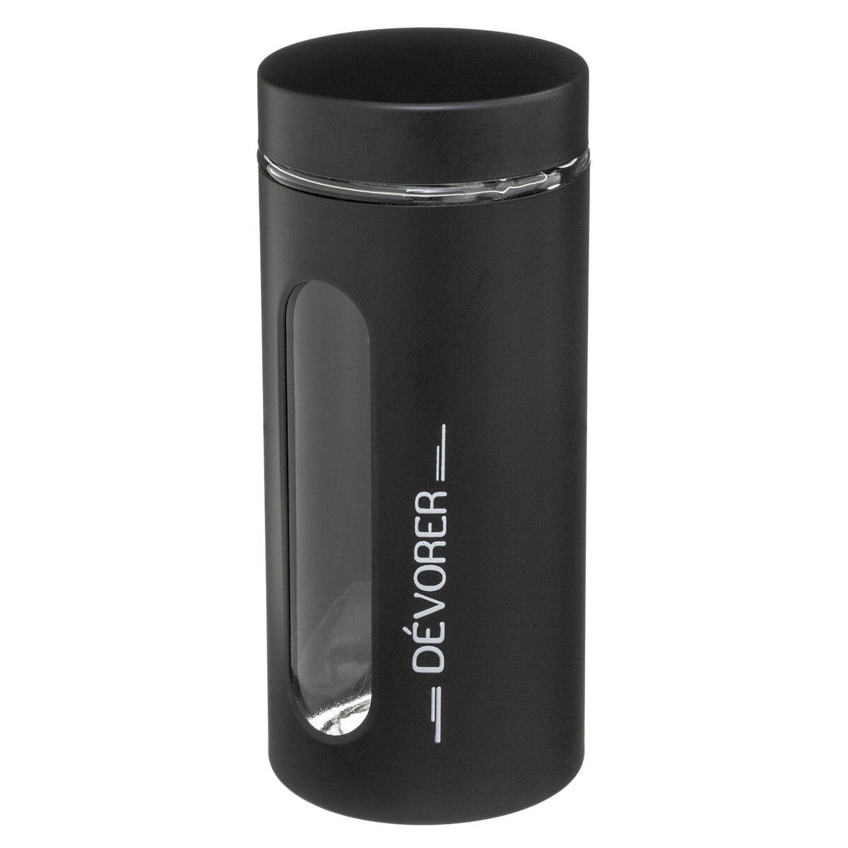 Pojemnik szklany na żywność BLACK, 1250 ml