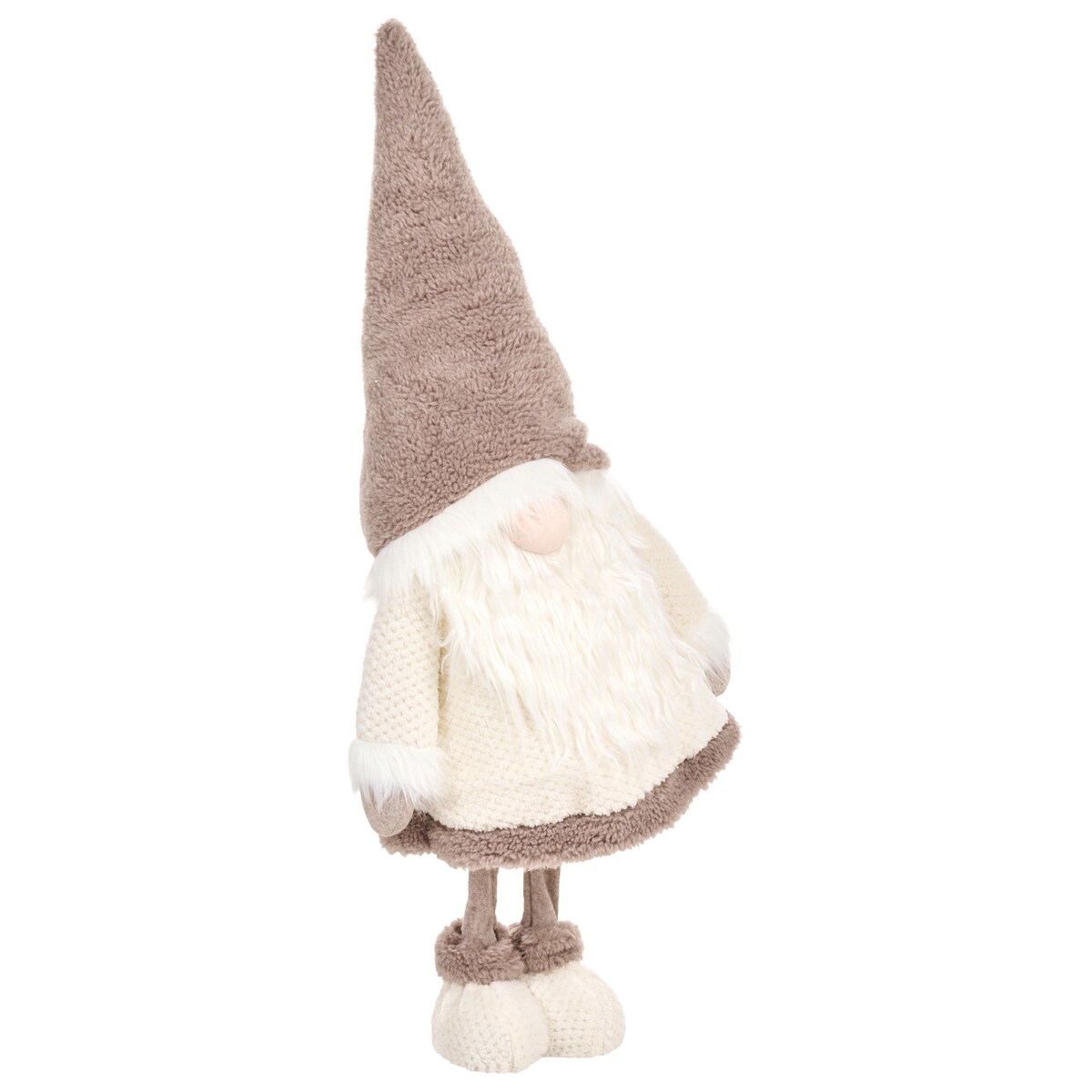 Dekoracja świąteczna AUTTI 98 cm Krasnal Brązowy