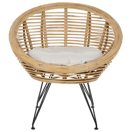 Krzesło ogrodowe MARATEA Rattan Naturalny
