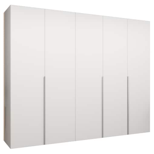 Szafa uchylna otwierana ALICANTE 1 250 wys. 202 cm Biały + u. Kaszmir