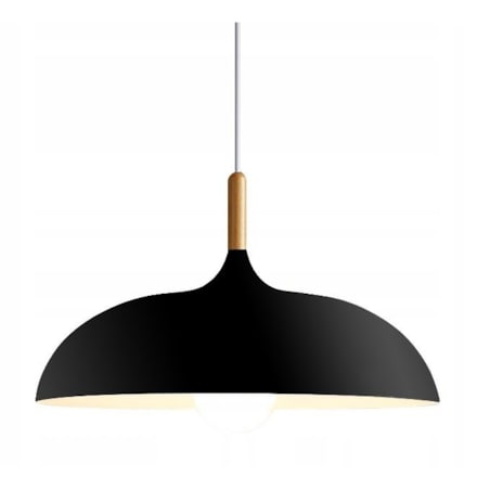 Lampa Sufitowa Wisząca App178-1Cp Anzo Czarny, Metal