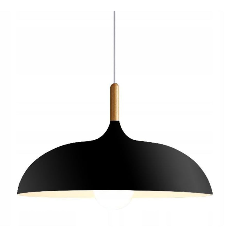 Lampa Sufitowa Wisząca App178-1Cp Anzo Czarny, Metal