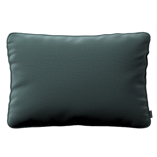 Poszewka Gabi na poduszkę prostokątna 60x40 zgaszony szmaragd - welwet