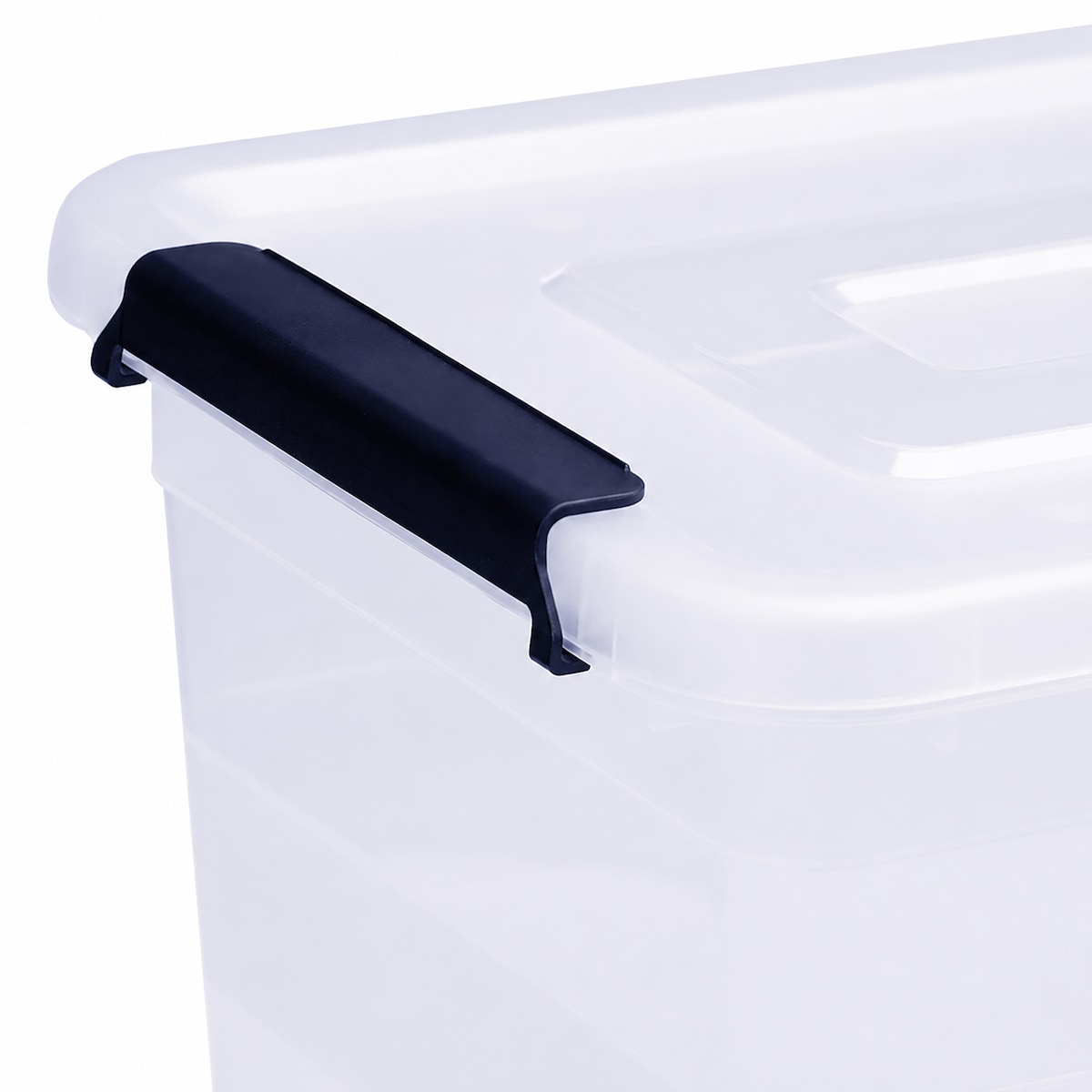 Pojemnik Plastikowy Pudełko 20 L Do Przechowywania Transparentne