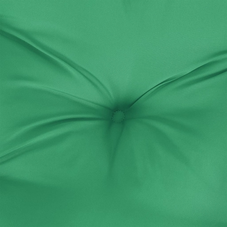 vidaXL Poduszka na ławkę ogrodową, zielona, 110x50x7 cm, tkanina