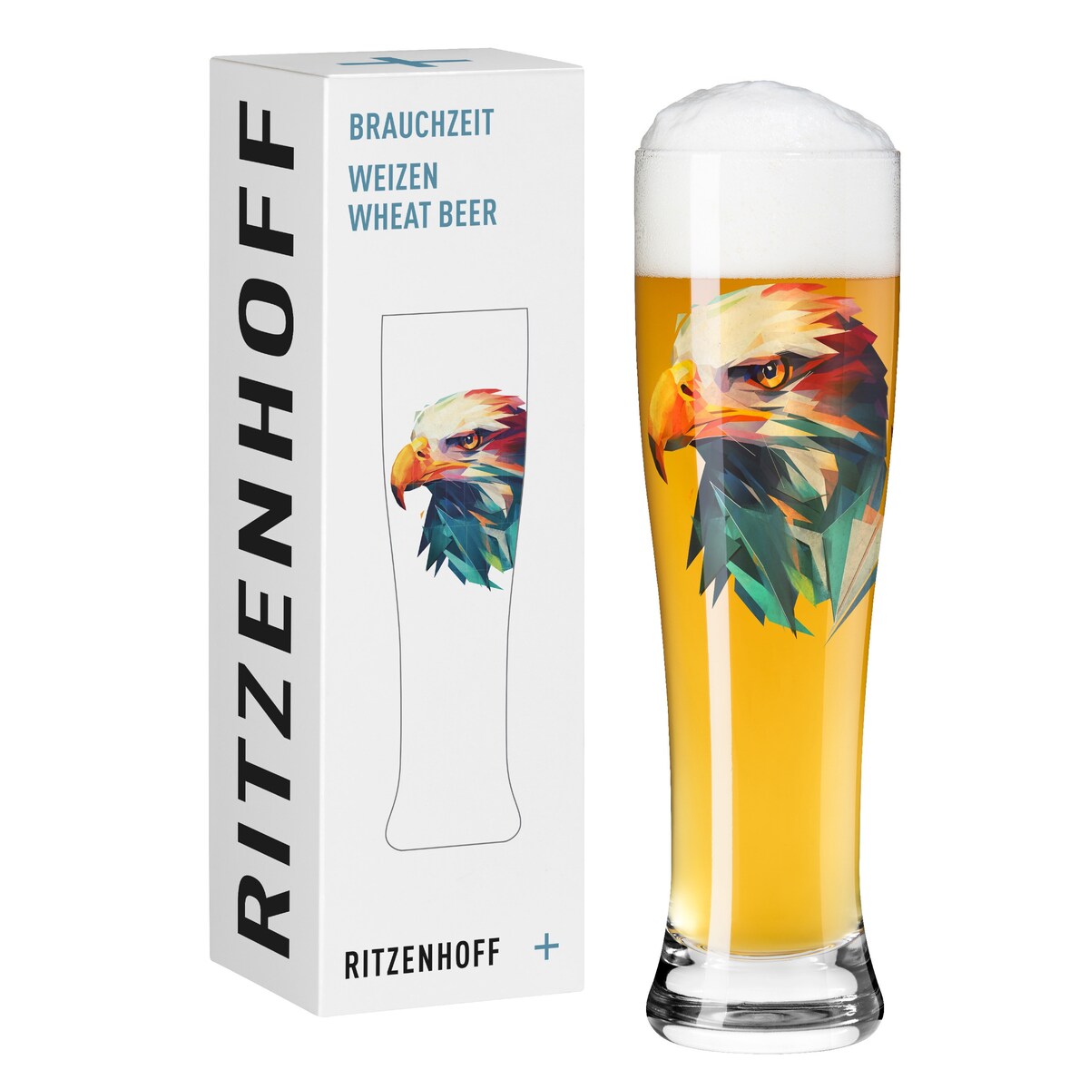 Ritzenhoff Szklanka do piwa 646 ml ilustrator Tomasz Dabek orzeł