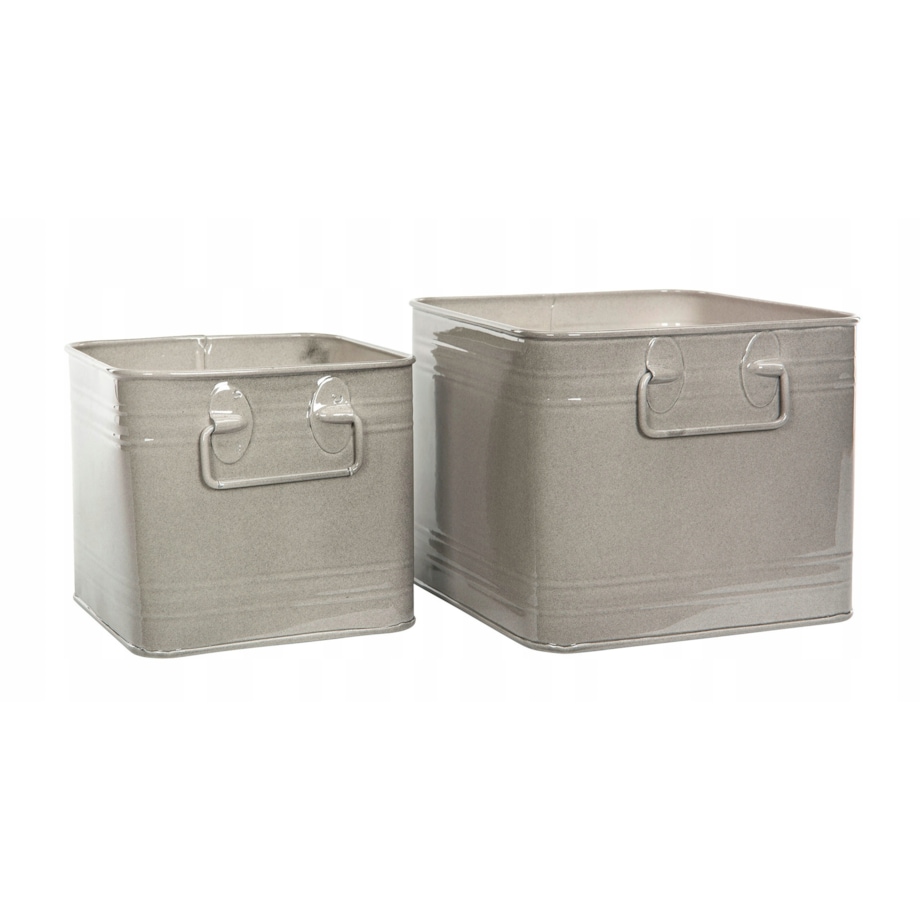 2 szt. DONICZKA LUKE styl loft SZARA XL