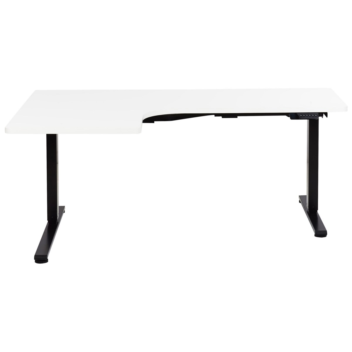 Biurko regulowane Elektryczny Lewostronny Biały DESTINES