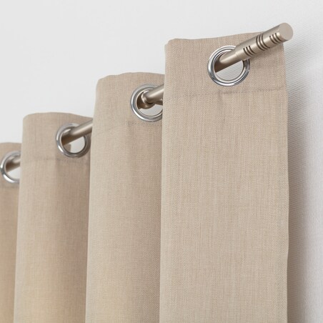Zasłona BASIC na kółkach 140x280cm piaskowy beż 1 szt. 140x280 beżowy