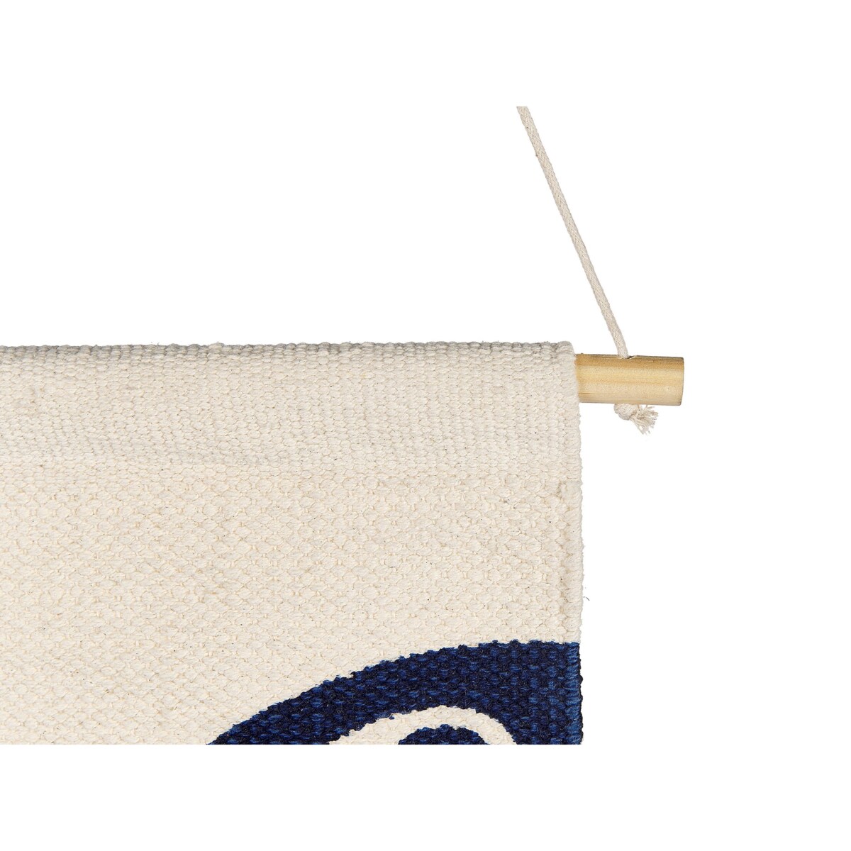 Dekoracja ścienna z frędzlami bawełniana wielokolorowa NOWSHERA