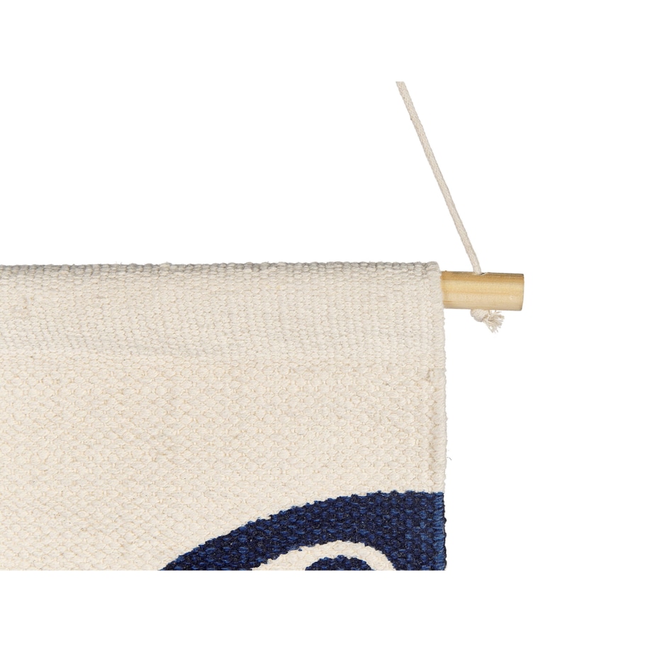 Dekoracja ścienna z frędzlami bawełniana wielokolorowa NOWSHERA