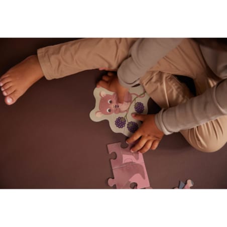 Filibabba Puzzle 7el. Nordic animals