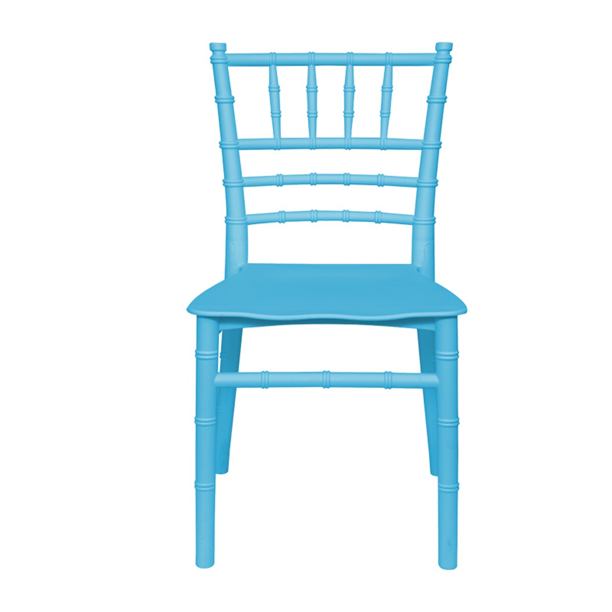 Krzesełko dla dzieci plastikowe z oparciem niebieskie dziecięce