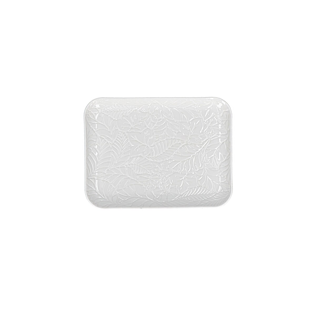 Taca do serwowania Bosco - Biały, 20 x 15 cm